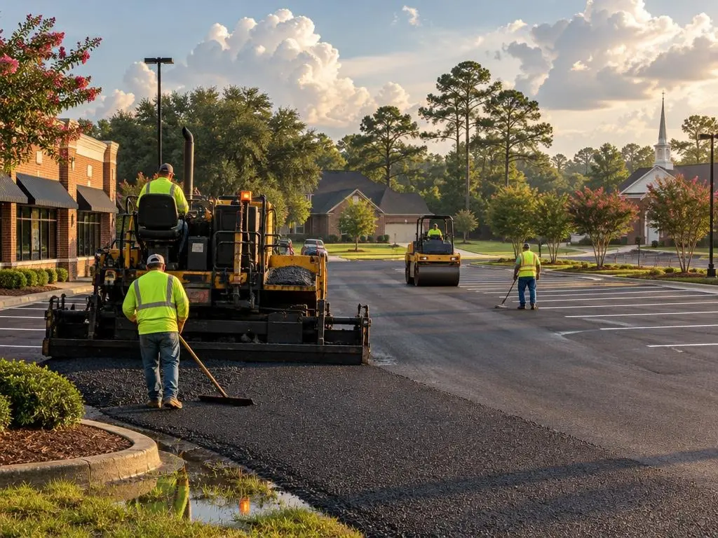 Parking Lot Paving in Bossier City, LA